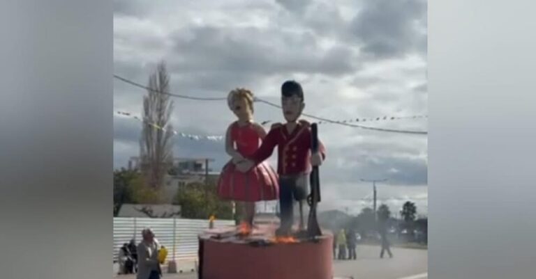 Ο βασιλιάς καρνάβαλος δεν καιγόταν με τίποτα – Προσπαθούσαν πάνω από μια ώρα