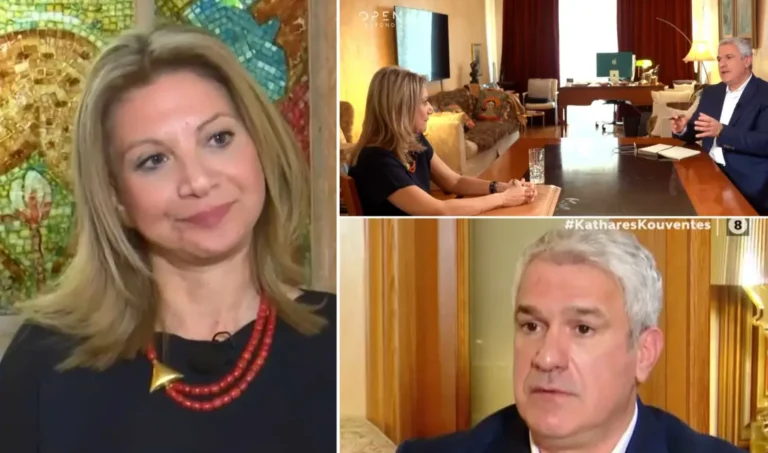 Καρυστιανού: «Με πλησίασε εκπρόσωπος του Κυριάκου Μητσοτάκη – Ήταν ο Γιώργος Σταμάτης»