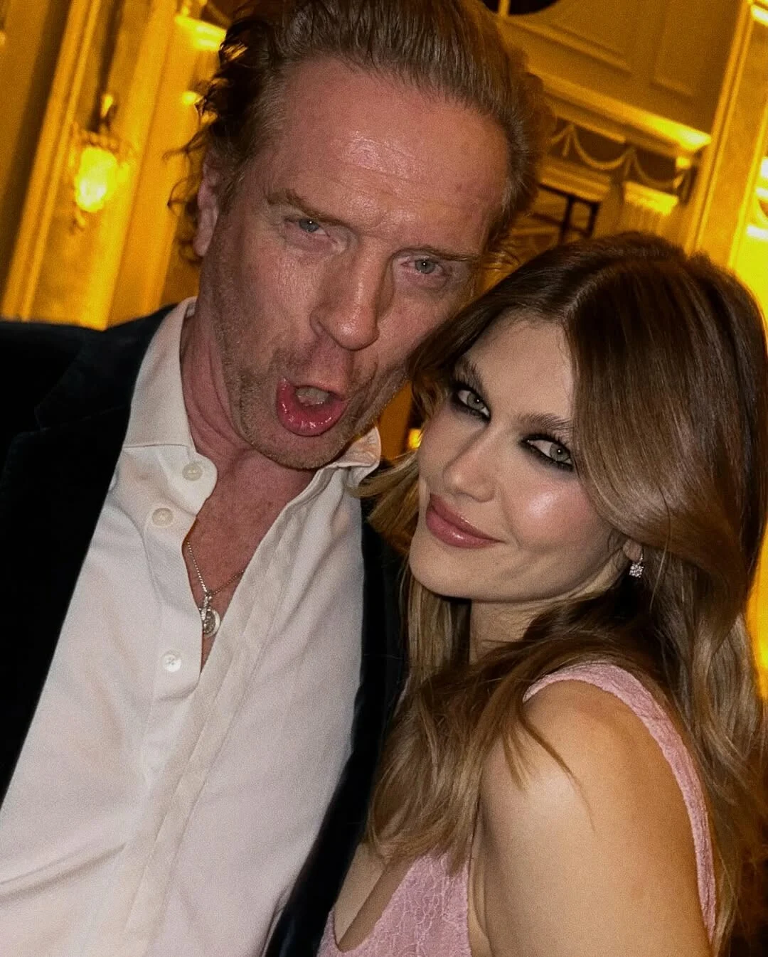 klelia andriolatou xristoforos papakaliatis after party vogue bafta 1