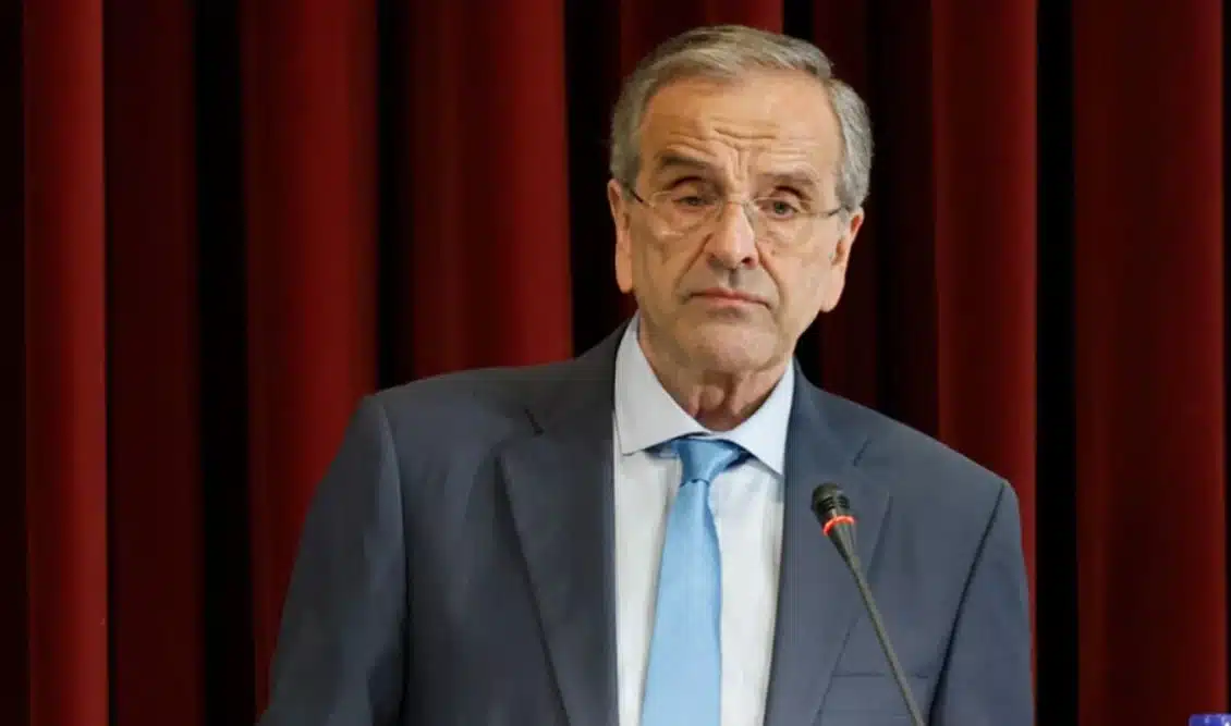 samaras karamanlismos politikos kafes