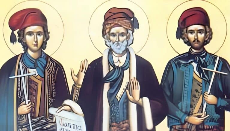 Σήμερα γιορτάζουν οι τρεις Άγιοι που αποκεφαλίστηκαν από τους Τούρκους