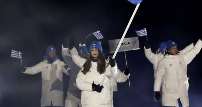Ποια είναι η 23χρονη φοιτήτρια Ιατρικής που κράτησε τη σημαία της Ελλάδας στους Χειμερινούς Ολυμπιακούς 2026