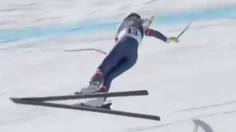 Χειμερινοί Ολυμπιακοί Αγώνες: «Πάγωσε» το κοινό με τη σοβαρή πτώση διάσημης σκιέρ – Ούρλιαζε από τον πόνο