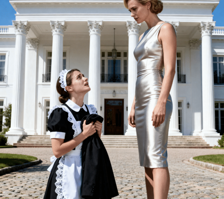 Η Οικιακή Βοηθός Παρακάλεσε την Πλούσια Κυρία της να Ντυθεί σαν Καμαριέρα — Αυτό που Είδε θα σας Ραγίσει την Καρδιά