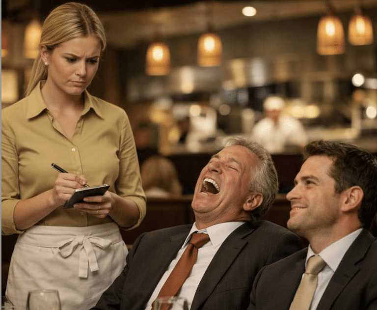 Ο εκατομμυριούχος έδωσε την παραγγελία του στα γερμανικά μόνο και μόνο για να την ταπεινώσει. Η σερβιτόρα χαμογέλασε σιωπηλά. Αυτό που δεν ήξερε ήταν πως μιλούσε επτά γλώσσες — και μία από αυτές θα άλλαζε τη ζωή του για πάντα.