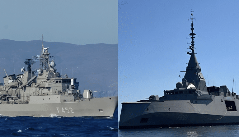 Απέπλευσαν οι δύο ελληνικές φρεγάτες «Κίμων» και «Ψαρά» για την Κύπρο