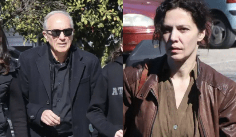 Γιάννης Νταλιάνης: Με τις κόρες του στην κηδεία του αδελφού του, Κώστα – Στο πλευρό του η Μαριλίτα Λαμπροπούλου