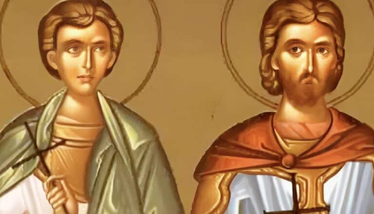 Σήμερα γιορτάζουν οι δυο σπουδαίοι Άγιοι που τους σταύρωσαν σαν τον Χριστό