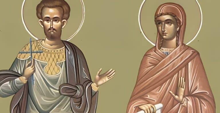 Σήμερα γιορτάζει το ζευγάρι Αγίων που τους έθαψαν ζωντανούς γιατί έγιναν Χριστιανοί