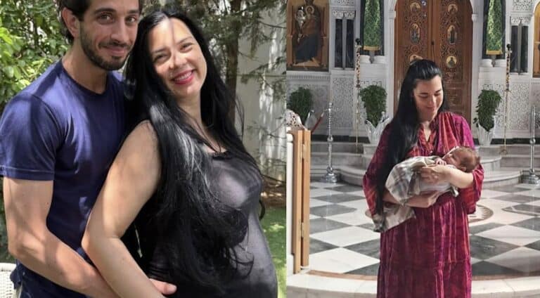 Άννα Τσουκαλά: Η 52χρονη ηθοποιός βάφτισε τον 8 μηνών γιο της – Το τάμα και το όνομα που του έδωσαν