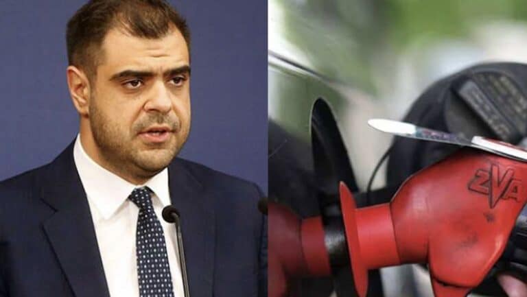 Παύλος Μαρινάκης: «Η μείωση του φόρου στα καύσιμα θα ήταν 8 λεπτά, ενώ τώρα μειώνουμε την τιμή κατά 36 λεπτά»
