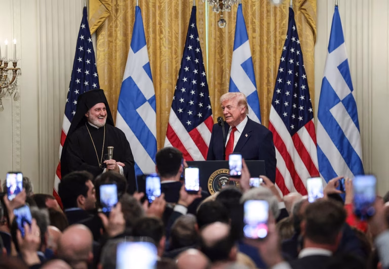 Ντόναλντ Τραμπ: «Οφείλουμε στους Έλληνες τόσα πολλά» – Η εκδήλωση στο Λευκό Οίκο για την 25η Μαρτίου