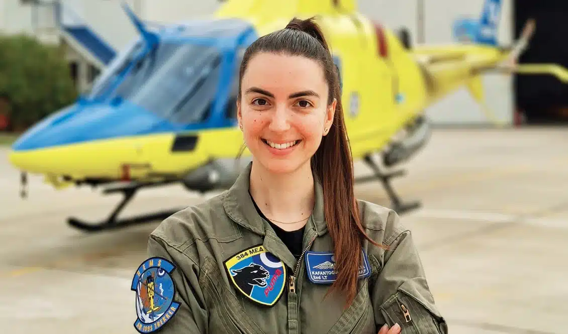 Γυναίκα πιλότος της Πολεμικής Αεροπορίας: «Η ιδέα να υπηρετεί κάποιος την πατρίδα, είναι μεγάλο ιδανικό» 3 ikaroi 2