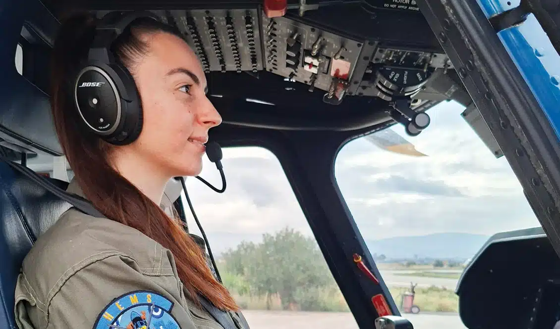 Γυναίκα πιλότος της Πολεμικής Αεροπορίας: «Η ιδέα να υπηρετεί κάποιος την πατρίδα, είναι μεγάλο ιδανικό» 2 ikaroi 3