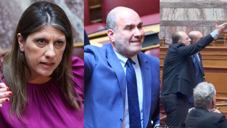 Ο κακός χαμός με Κωνσταντοπούλου, Μαρκόπουλο και Λαζαρίδη : «Με λέει γυμνοσάλιαγκα» – Νέα viral βίντεο από την Βουλή