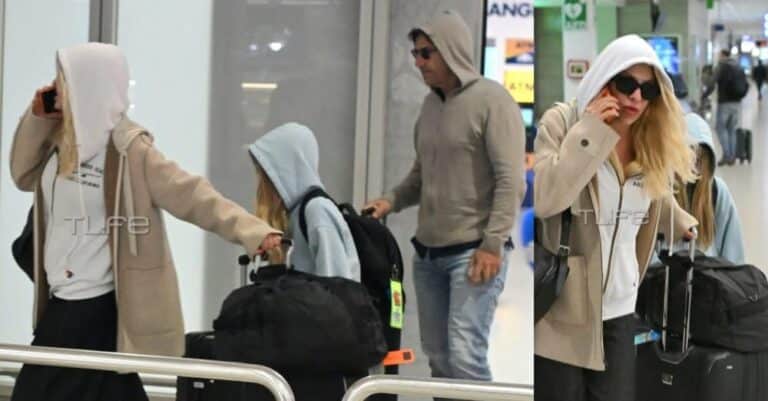 Ελένη Μενεγάκη – Μάκης Παντζόπουλος: Επέστρεψαν από τη Σεβίλλη! Αποκλειστικές φωτογραφίες
