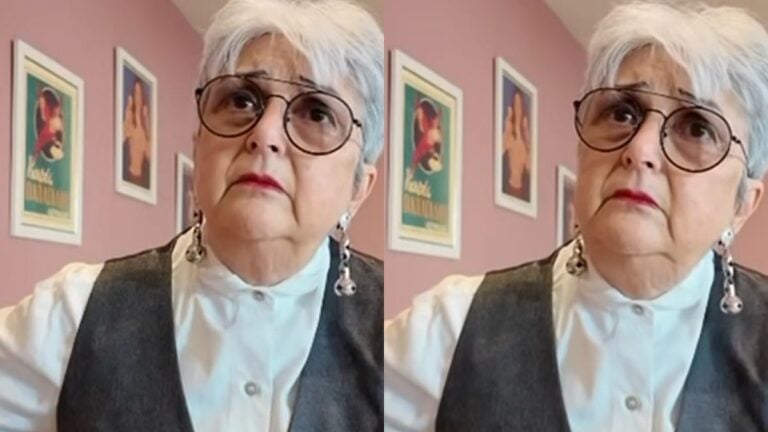 Για πρώτη φορά η πρόεδρος των Άθεων μιλάει στην κάμερα για τον «φανερό» δείπνο