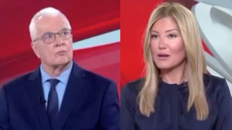 «Συμβαίνει κάτι κυρία Ράνια;»: «Κάγκελο» η Τζίμα στον αέρα του MEGA με τον Πρετεντέρη