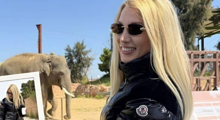 Κωνσταντίνα Σπυροπούλου: Στο ζωολογικό πάρκο με τα παιδιά της, Βλάσση και Βασίλη – Φωτογραφίες από την καθημερινότητά της