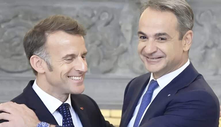 Τα μηνύματα Μητσοτάκη και Μακρόν και η «μπετόν αρμέ» αδιαπραγμάτευτη ρήτρα αμοιβαίας συνδρομής