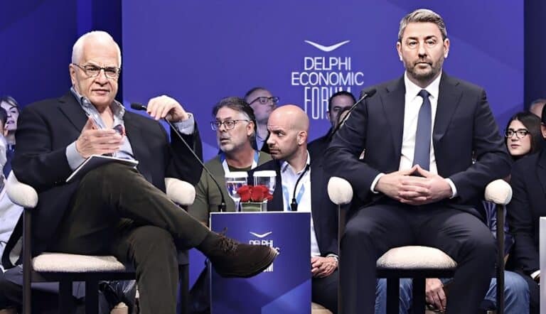 «Εσείς με ποιους θέλετε να κάνουμε;»: Η ερώτηση του Πρετεντέρη που προκάλεσε τον εκνευρισμό και την ειρωνεία του Νίκου Ανδρουλάκη