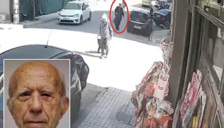 Βίντεο-ντοκουμέντο: Η στιγμή που ο 89χρονος βγαίνει από τον ΕΦΚΑ στον Κεραμεικό  με την καραμπίνα στα χέρια λίγο μετά τους πυροβολισμούς