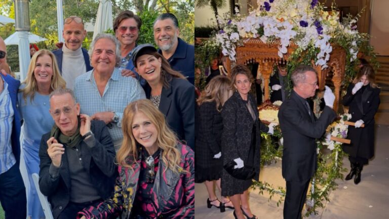 «Χριστός Ανέστη» από το Χόλιγουντ: Ο Τομ Χανκς κουβάλησε τον Επιτάφιο – Το πασχαλινό γλέντι με τους ομογενείς