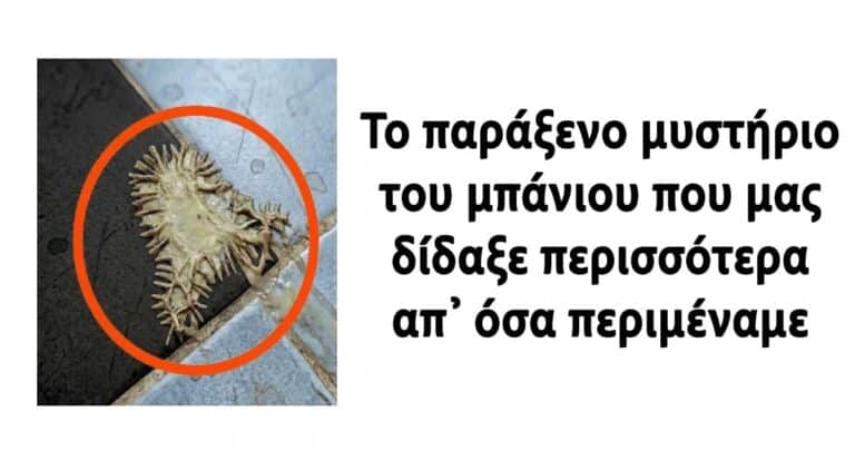 Το παράξενο μυστήριο του μπάνιου που μας δίδαξε περισσότερα απ’ όσα περιμέναμε