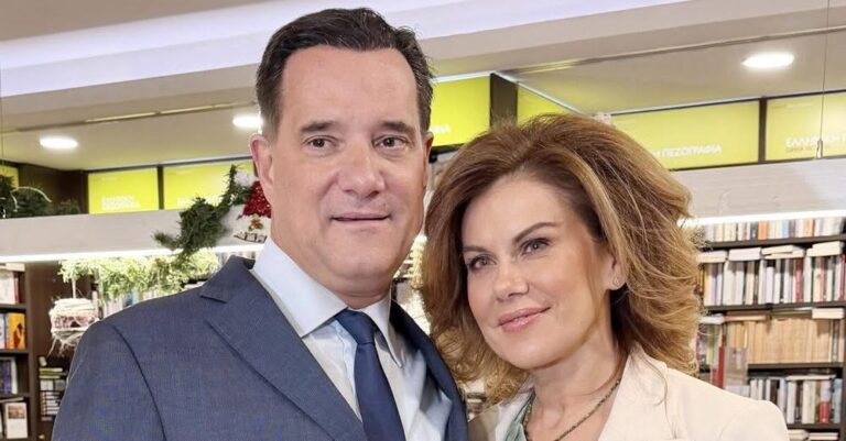 Έξαλλος ο Άδωνις Γεωργιάδης: Θα κινηθεί νομικά ο υπουργός – Αυτή ήταν η αντίδραση της Ευγενίας Μανωλίδου για την πειραγμένη φωτογραφία