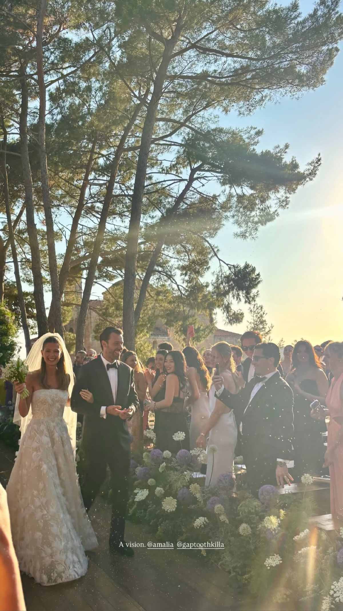 Όλα τα βλέμματα πάνω στην Αλεξάνδρα Κωστοπούλου: Ποιος διάσημος σχεδιαστής έραψε το ονειρικό φόρεμα για τον γάμο της αδερφής της 9 amalia kostopoylo jake medwell 9