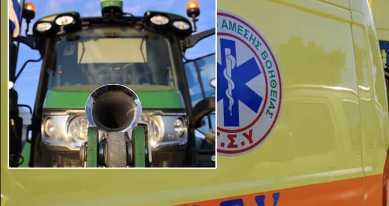 Τραγωδία: Νεκρός 58χρονος αγρότης που καταπλακώθηκε από το τρακτέρ του