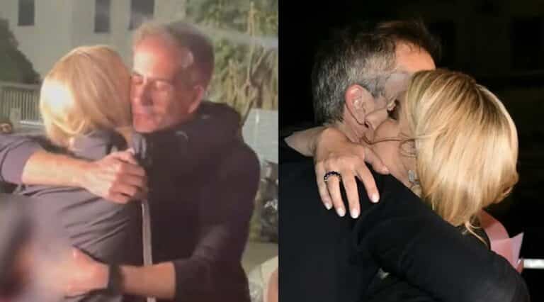 Σία Κοσιώνη: Η έκπληξη από τον Κώστα Μπακογιάννη και τον γιο τους, οι αγκαλιές και η συγγνώμη στους δημοσιογράφους