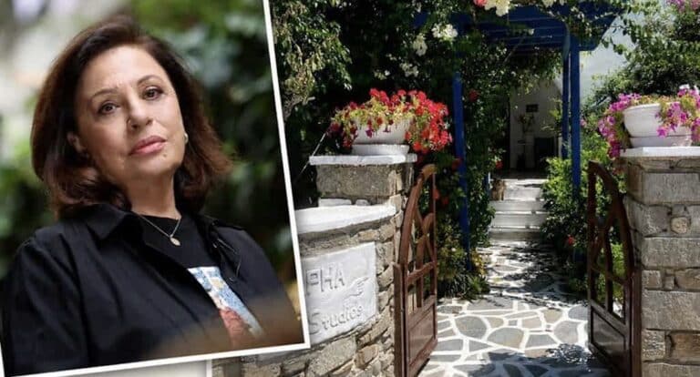 Αυτό είναι το παλάτι της Χαρούλας στο πανέμορφο ελληνικό νησί:  Θα το κληρονομήσει ο υιοθετημένος της γιος