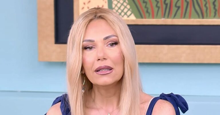 Επέστρεψε η Τίνα Μεσσαροπούλου στο Happy Day – Τι είπε για την υγεία του συζύγου της, Γιώργου Μυλωνάκη, μετά τη ρήξη ανευρύσματος