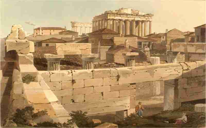 Γιατί οι Aρχαίοι Έλληνες δεν είχαν πάνω τους τατουάζ 1 dodwell parthenon 400