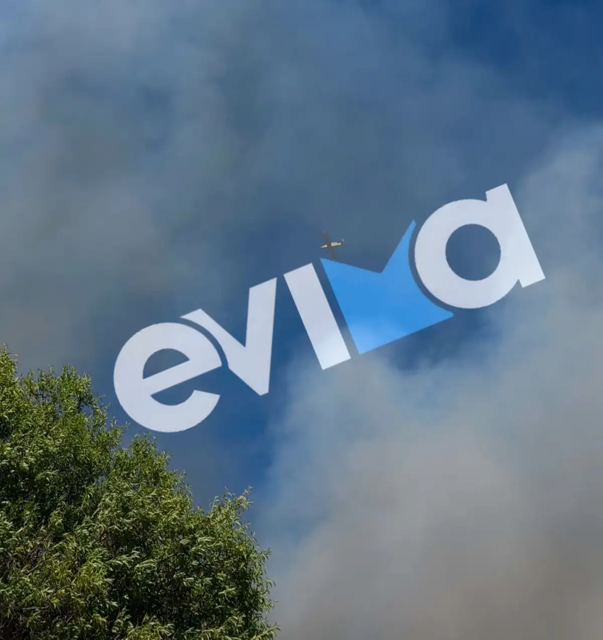 Φωτιά στα Εύβοια: Νέο μήνυμα 112 για εκκένωση – «Απομακρυνθείτε προς Στύρα» 1 evia fotia2