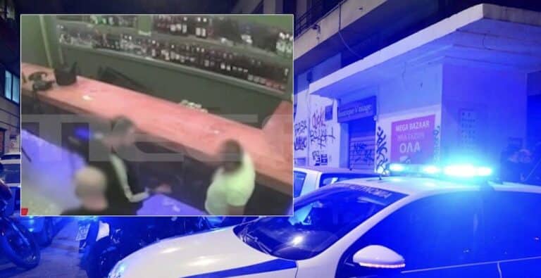 Σοκάρει βίντεο ντοκουμέντο επίθεσης μελών συμμορίας εκβιαστών σε μπαρ στην Εύβοια