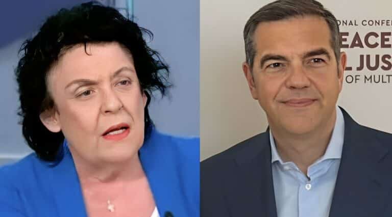 Πήρε θέση για τον Τσίπρα η Κανέλλη και δεν είπε τα καλύτερα λόγια