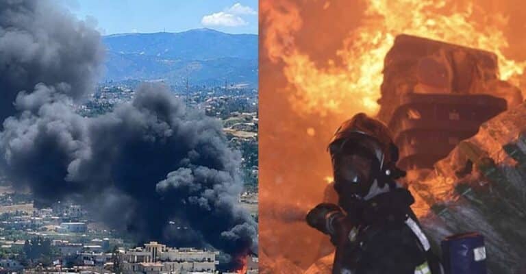Μεγάλη φωτιά σε εργοστάσιο στο Ηράκλειο – Έχουν καεί σπίτια, μήνυμα του 112 – «Παραμείνετε στα σπίτια σας»
