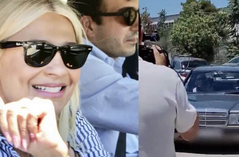 Ήρθε να την πάρει μετά το τέλος: Φαίη Σκορδά και Αλέξανδρος Αθανασιάδης έφυγαν μετά το φινάλε του Buongiorno