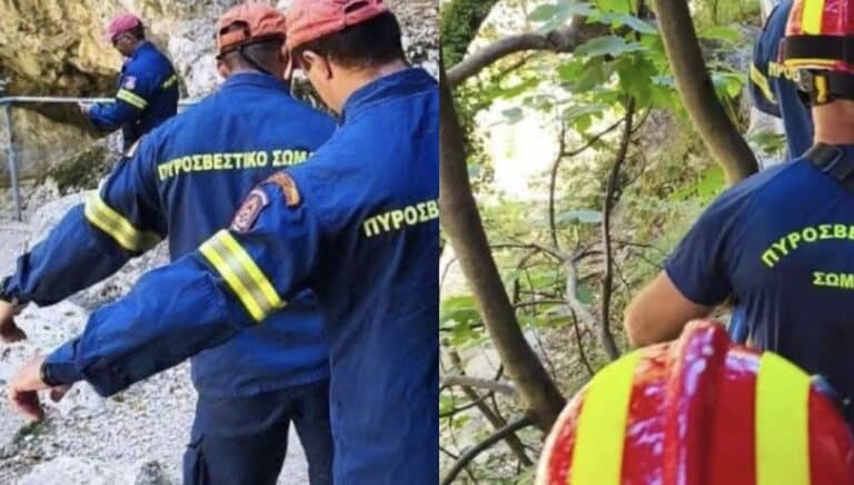 Μάχη για τη ζωή της δίνει 50χρονη – Αποκολλήθηκε βράχος και έπεσε στο κεφάλι της