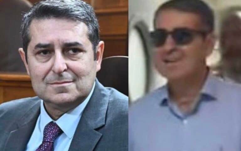 Χαμογελαστός, αδυνατισμένος και υγιέστατος ο Γιώργος Μυλωνάκης –  Η πρώτη επίσημη εμφάνιση μετά την περιπέτεια υγείας του