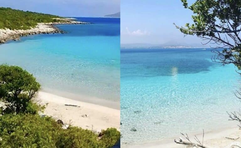 Ζεστά νερά, χωρίς κύμα: Το ελληνικό νησί των 7 κατοίκων έχει 1 παραλία που δεν βρίσκεις ούτε στην Καραϊβική