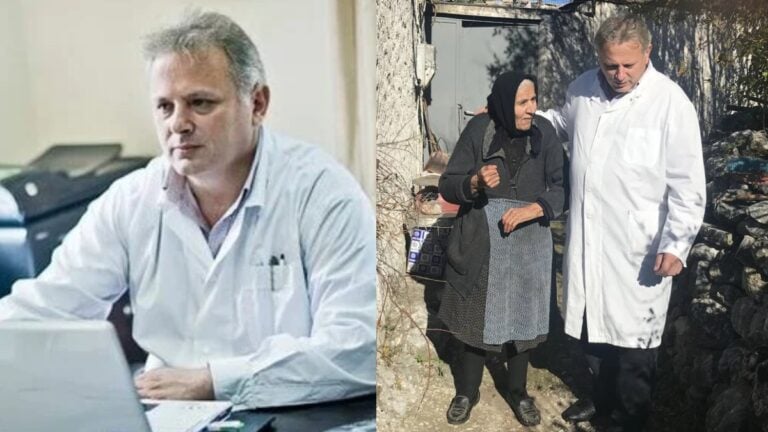 «Ο γιατρός οδηγεί το ασθενοφόρο;»: Ποιος είναι ο διευθυντής του Κέντρου Υγείας Αρεόπολης που κάνει και τον τραυματιοφορέα