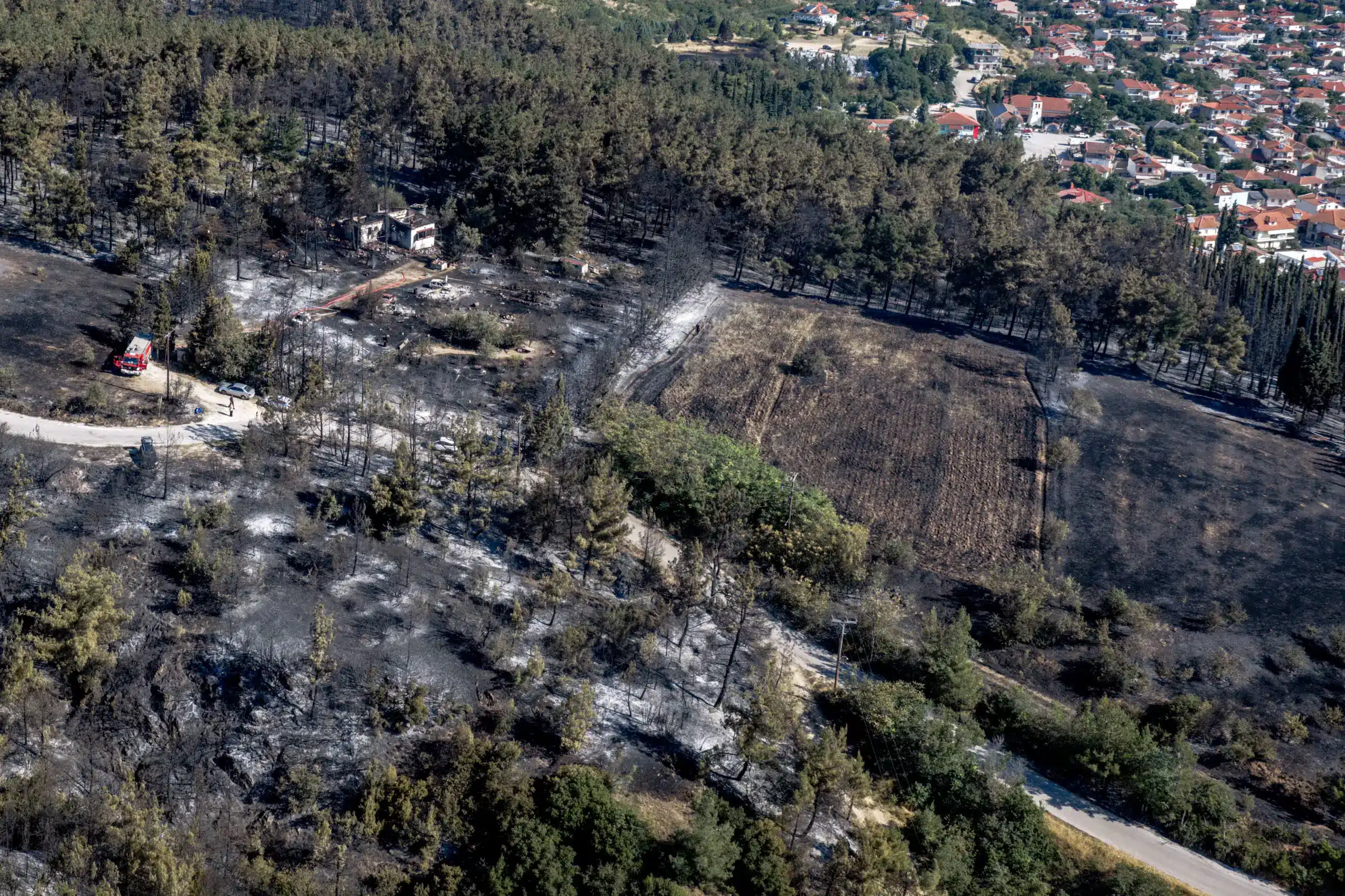 Φωτιά στο Ωραιόκαστρο: Μαθεύτηκε όλη η αλήθεια για τον 12χρονο - Το τραγικό σημείο που βρέθηκε 4 fwtia wraiokastro 1 eurok scaled 1