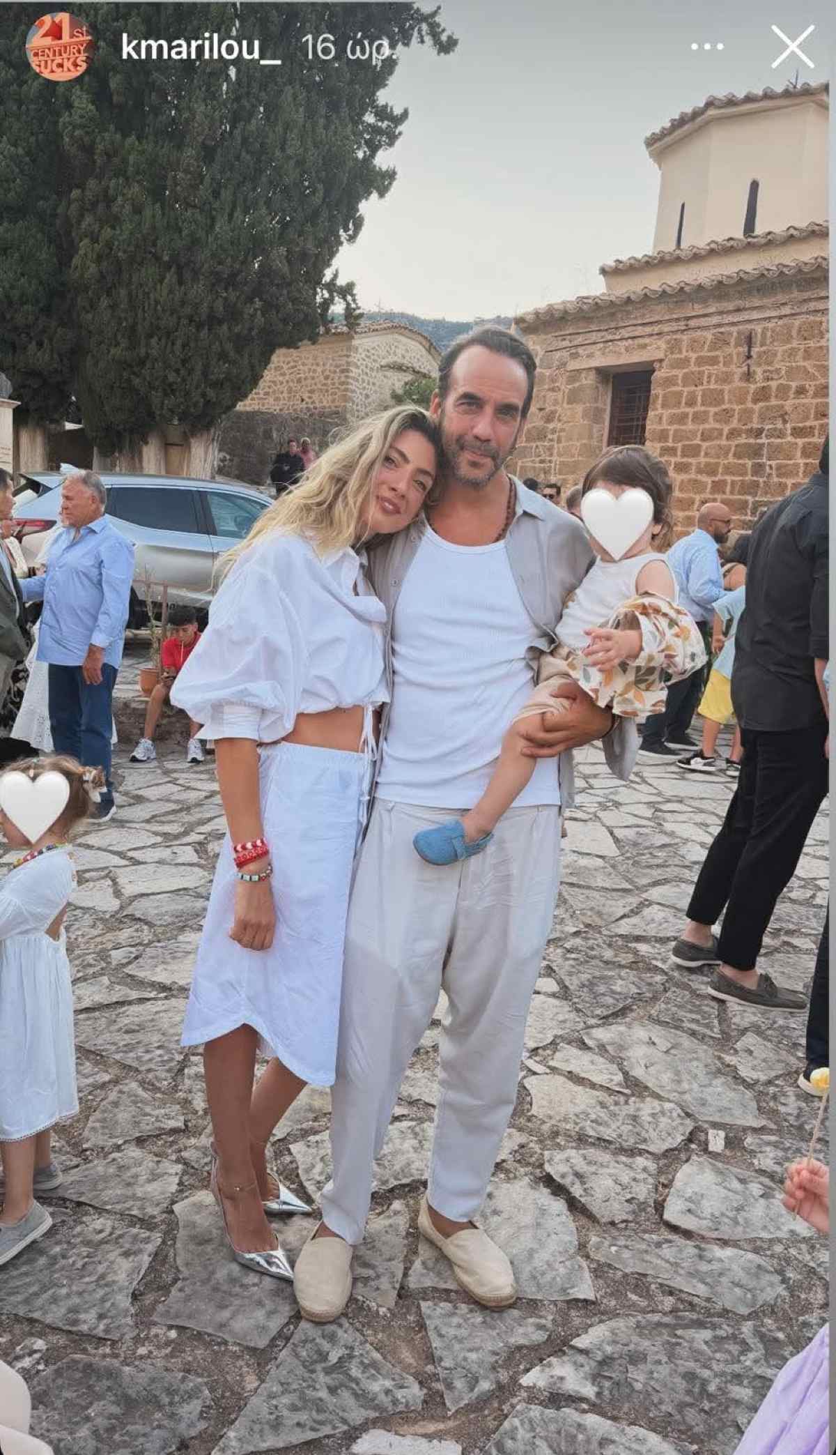 Βάπτισε τον γιο του o Πέτρος Κουσουλός - Το όνομα, η τελετή και ο επώνυμος που τραγούδησε στη δεξίωση 5 petros koysoylos 2