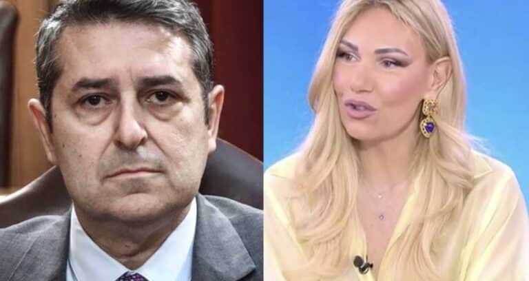 Γιώργος Μυλωνάκης και Τίνα Μεσσαροπούλου στην πρώτη βραδινή έξοδος μετά την περιπέτεια υγείας 