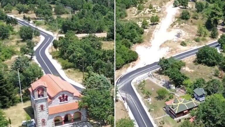 Στην κυκλοφορία νέος δρόμος 1,08 χλμ – Κόστισε περίπου 600.000 ευρώ 