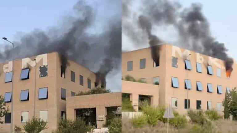 Φωτιά σε εγκαταλειμμένο κτίριο στο Ολυμπιακό Χωριό