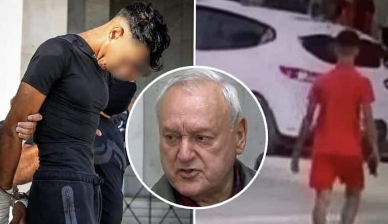 Σταύρος Γεωργίου: Το βίντεο της οργής – Ο 28χρονος φεύγει ατάραχος λίγα λεπτά μετά το άγριο φονικό με το λάπτοπ στο χέρι